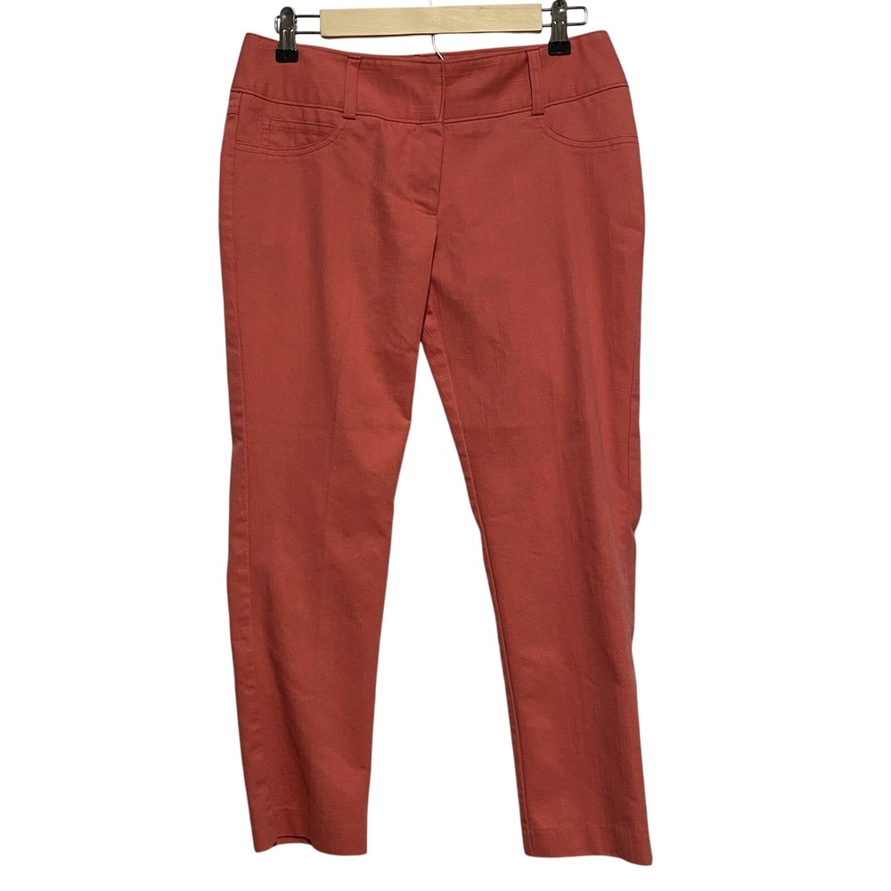Maurices Jeans Womens Size‎ 5/6 Pink Salmon Stretch